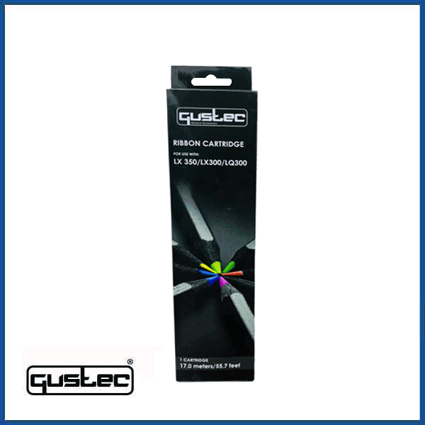 Gustec Epson LX350/LX300/LQ300 Compatible Ribbon